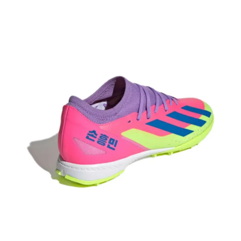 Adidas X Crazyfast Son.3 Tf 'Lucid Lemon Pink'-3
