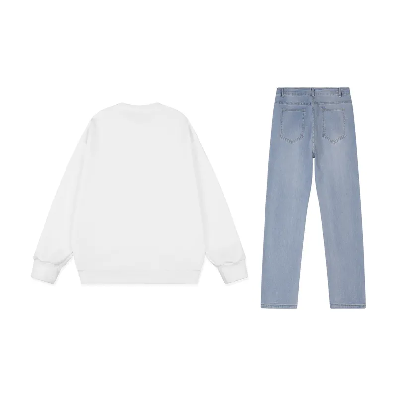 SWAMP AREA Sweatshirt Sets Unisex-32
