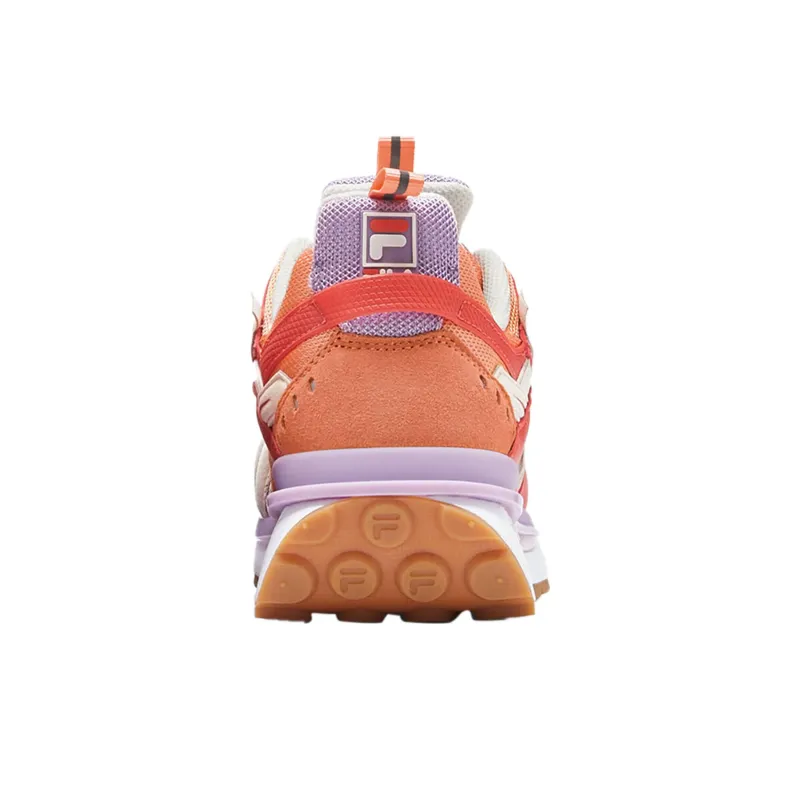 FILA Sandenal Cushioning And Breathable Low Top Running Shoes Women's Orange Red-3