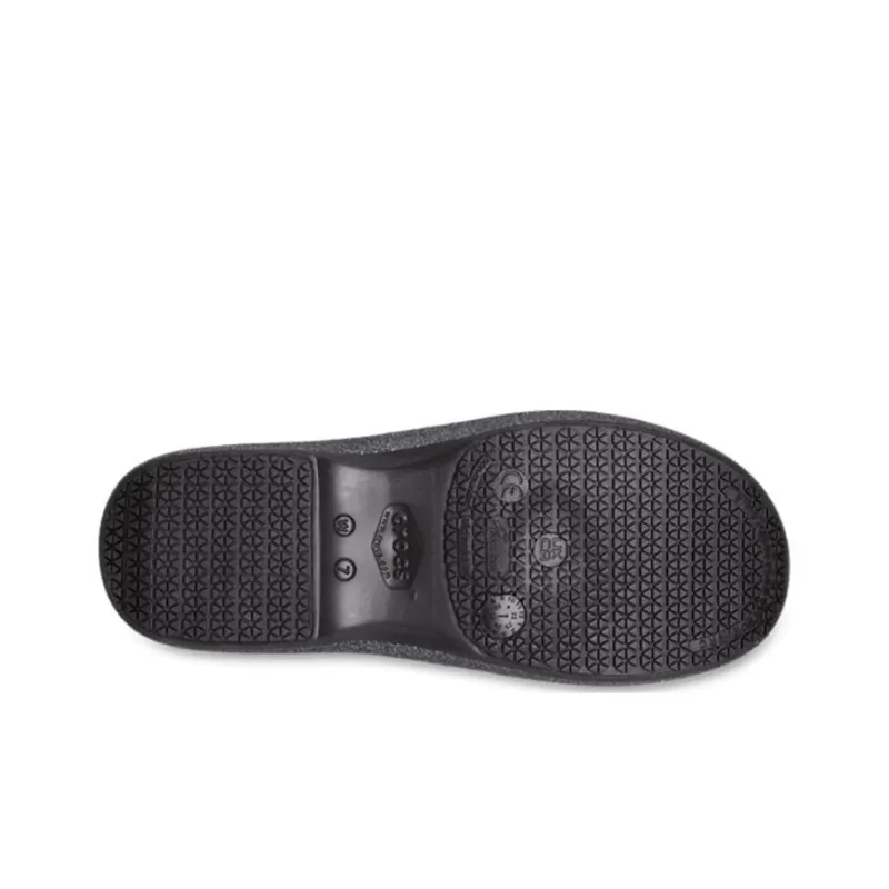 Crocs Neria Pro Li Literide Work Clogs 'Silver Grey' Women's-4