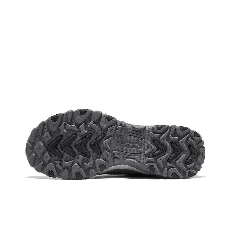 Skechers Grand Peak   Trail Bound Cushioning Anti Slip And Wear Resistant Low Top Outdoor Shoes Women's Gray Black-5
