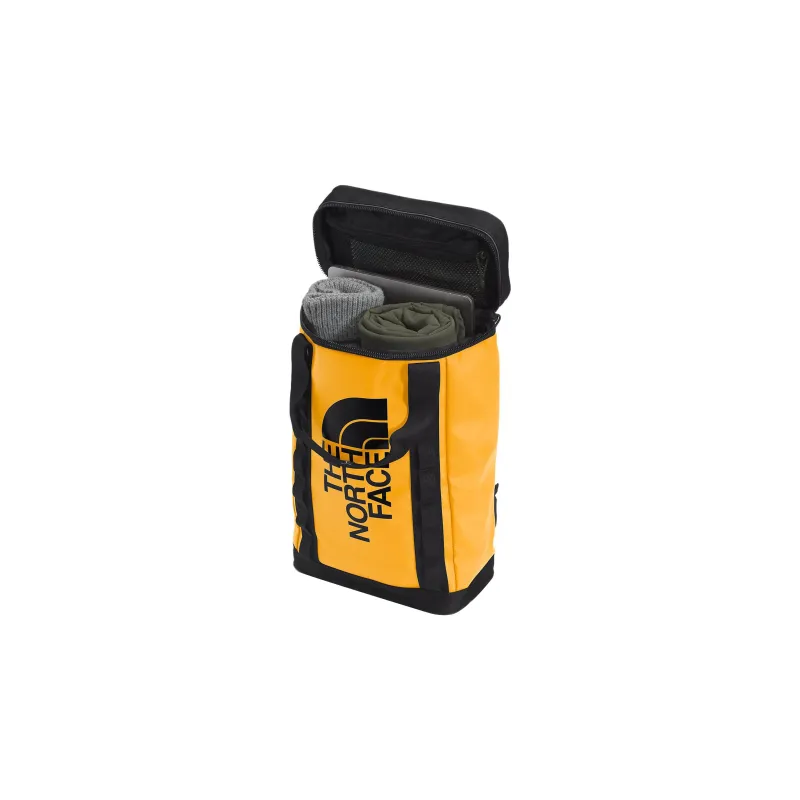 THE NORTH FACE Recycled Polyester Backpack Small Size Unisex Yellow-4