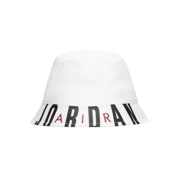 Jordan Bucket Hats Unisex White