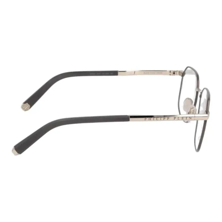 PHILIPP PLEIN Metal Irregular Shape Eyeglass Frames Women's Black/Gold-1