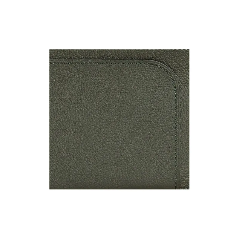 HERMES Evercolor Calfskin Cell Phone Pouch Small Size Women's C6 Vert De Gris Gray Green-2