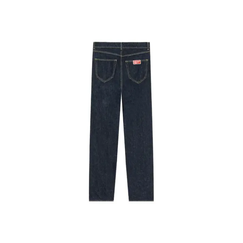 KENZO Asagao Straight leg Jeans-1