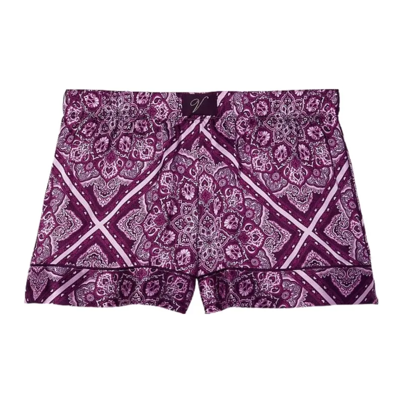 Victoria's Secret Pajama Pants Women's Purple-0