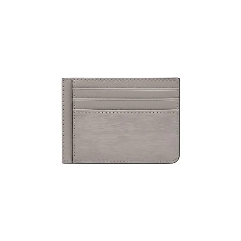 MICHAEL KORS MK Cooper Leather Wallets Card Holders Small Size Men's Black/Pearl Gray/Marine Blue-5