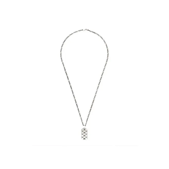 GUCCI Gg Supreme Pendant Necklace-0