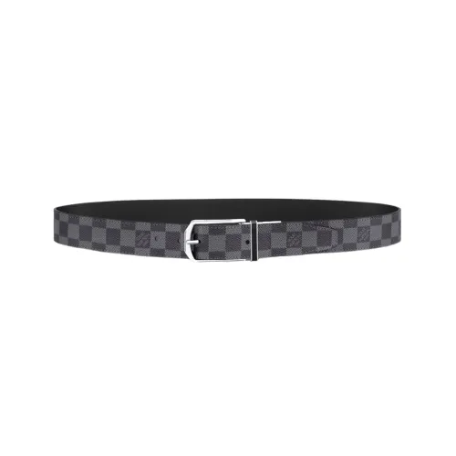 LOUIS VUITTON Slender Leather Belts Men