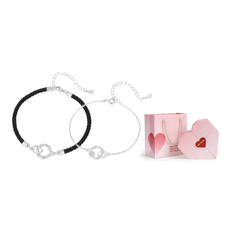 MISS TOOYA S925 Silver Bracelets Unisex-2