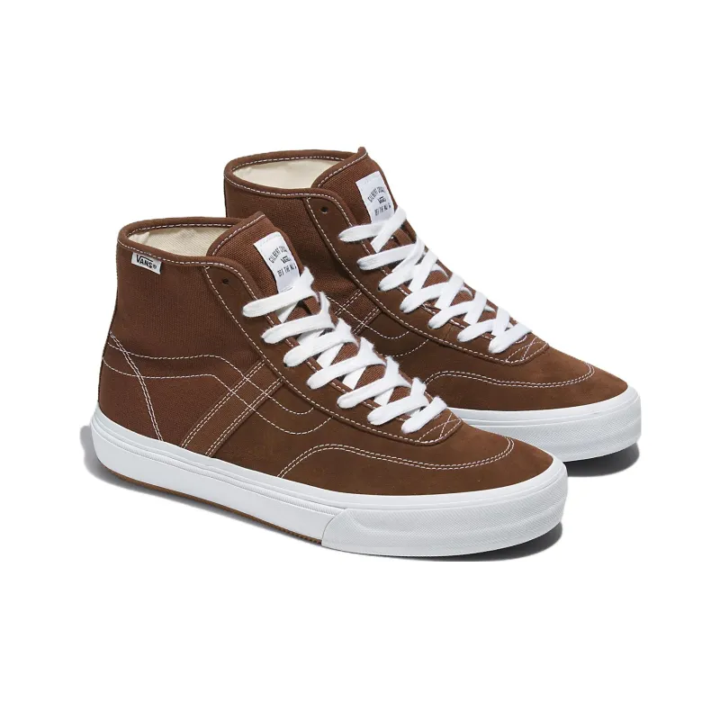 Vans Crockett High Decon 'Brown White'-1