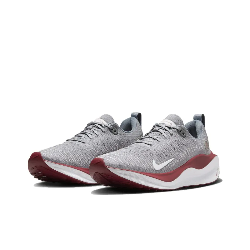 Nike ReactX Infinity Run 4 'Cool Grey Team Maroon'-2