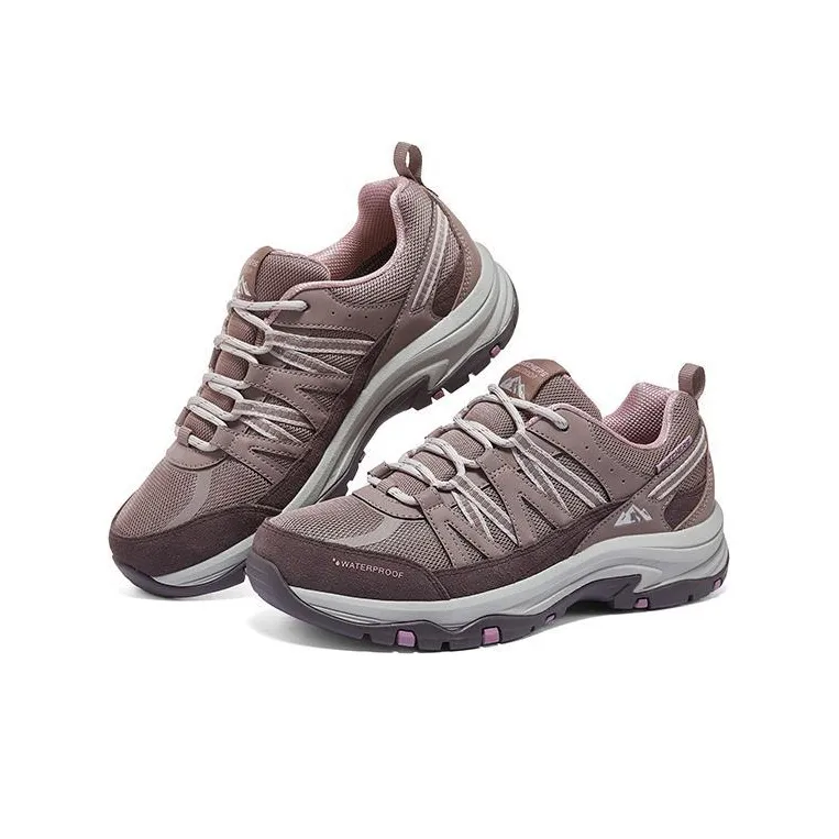 Skechers Casual Trego Sneakers 'Brown Pink' Women's-3