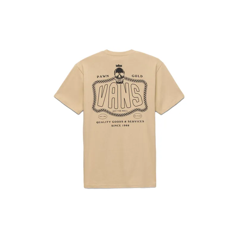 Vans PAWN SHOP T-Shirts Unisex Khaki-1