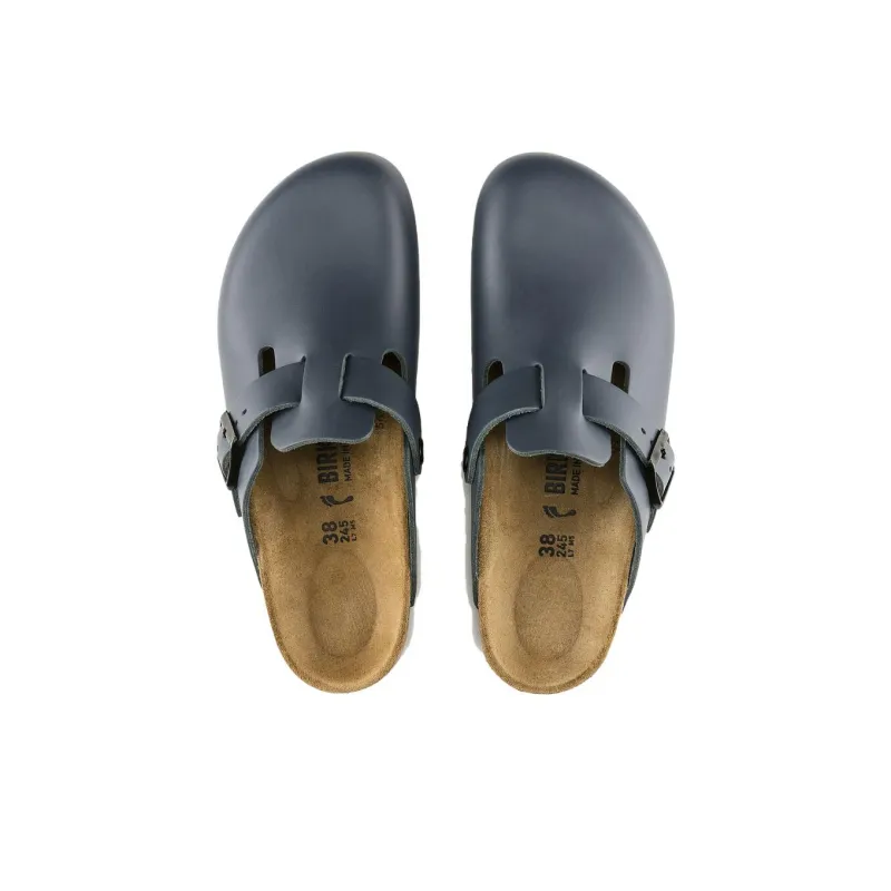 Birkenstock Boston Wrap toe Slippers Unisex Blue Narrow Fit-1