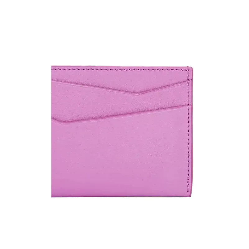 LOEWE Puzzle Cow Leather Card Holder Men's Rock Rose-4
