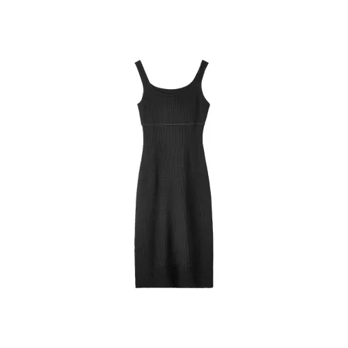 SENTUBILA Slip Dresses Women's Classic Black