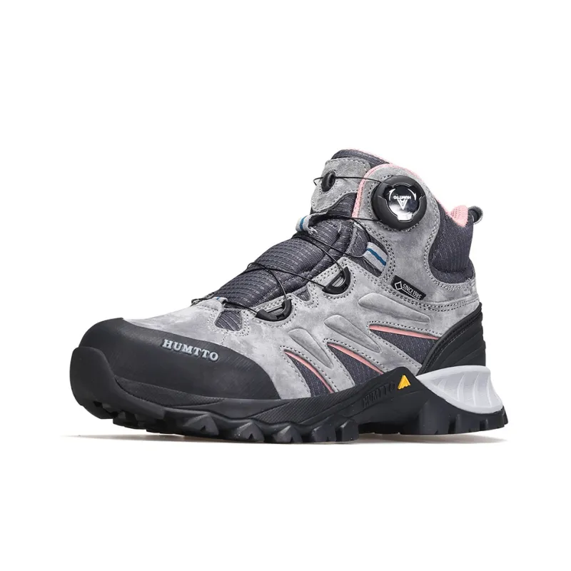 HUMTTO High Top Outdoor Shoes Women's Gray-1