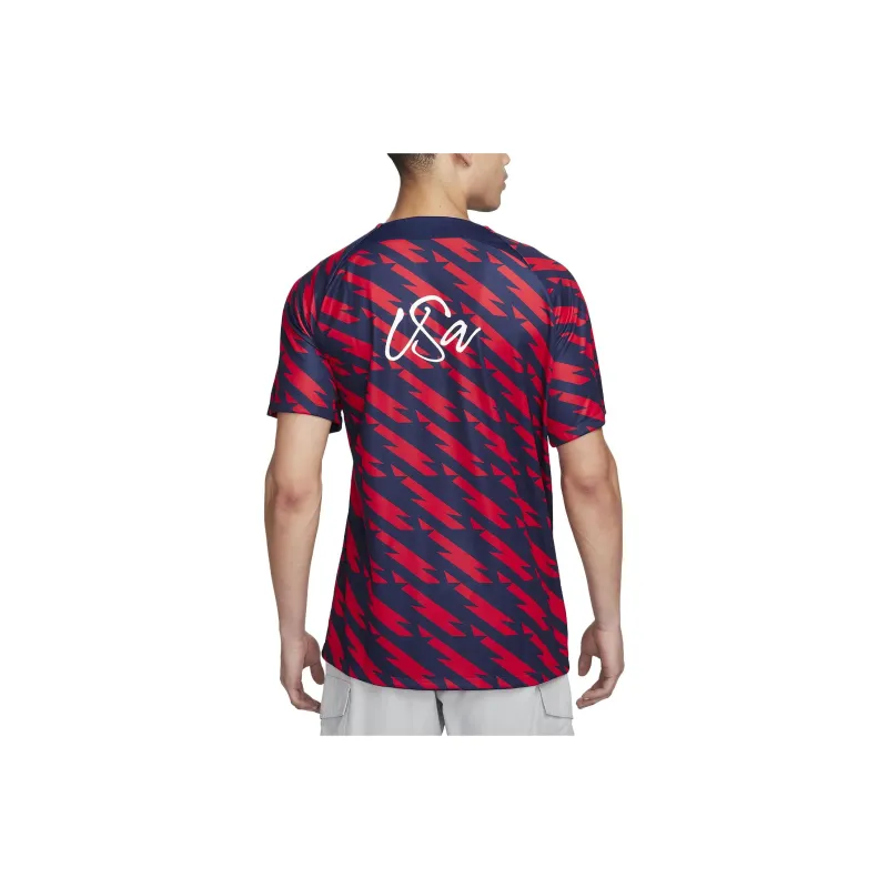 Nike USA Soccer Team Olympic Series U.S. Academy Pro T-Shirt Men's Speed Red-1