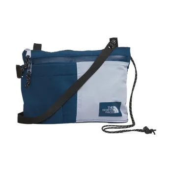 THE NORTH FACE Nylon Crossbody Bag, Shoulder Bag Unisex Blue