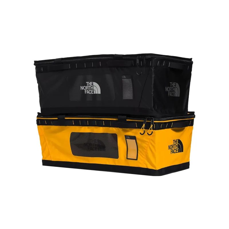 THE NORTH FACE Recycled Polyester Storage Bag Handbag Tubas Unisex Yellow-2