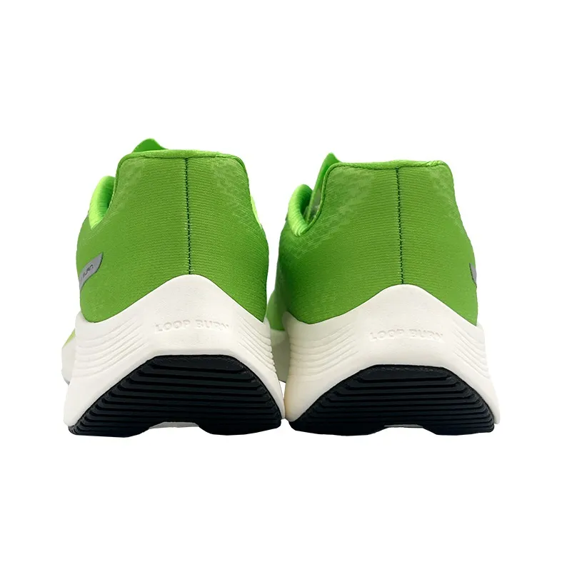 LOOP BURN Snake 1.0 Cushioned Slip Resistant Low Top Running Shoes Unisex Forest Green-3