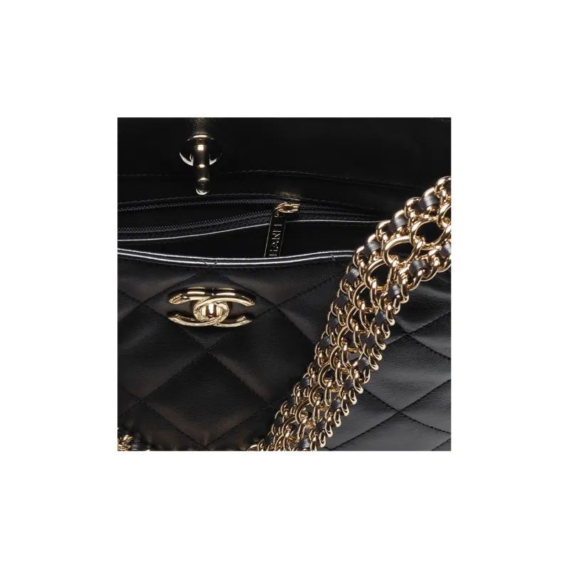 CHANEL Sheepskin Tote Bag, Shopping Bag, Chain Bag, Shoulder Bag, Crossbody Bag Women's Black-2