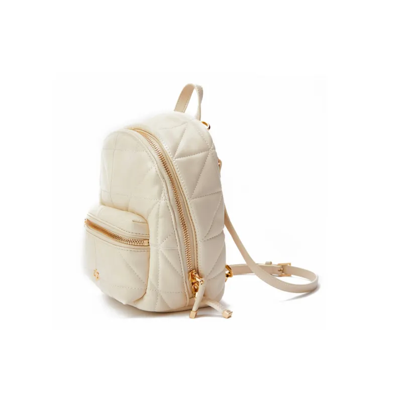 PEDRO Icon Series PU Backpack Women's Black/Beige/Blue-7
