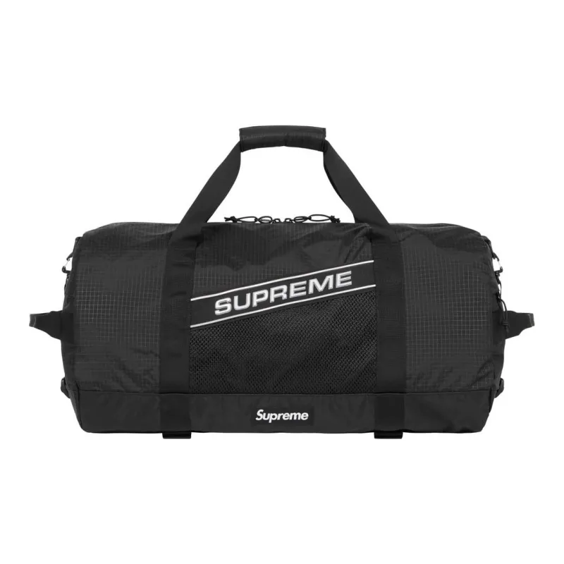 Supreme FW23 Fall/Winter Collection Nylon Portable Gym Bag, Travel Bag Unisex Black-0