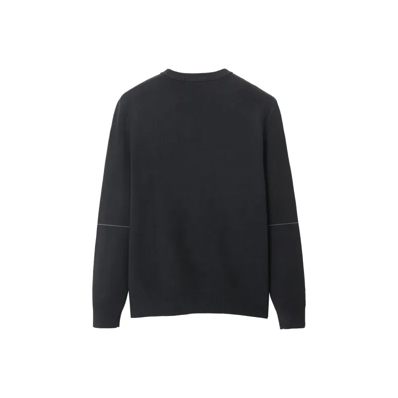 HLA Knitwear Men Black Pattern B6-1