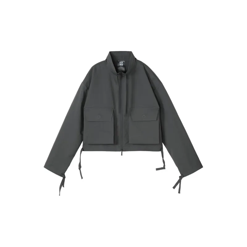 NORVINCY British Windproof Double Zip Closure Cropped Jacket Men's-3