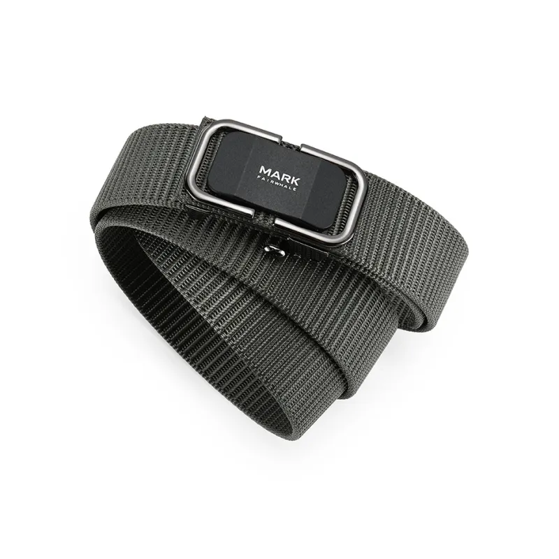 FAIRWHALE Slouchy Design, No Clips Automatic Inward Curling Hair Woven Sports Belts Men's Width 3.4CM-3