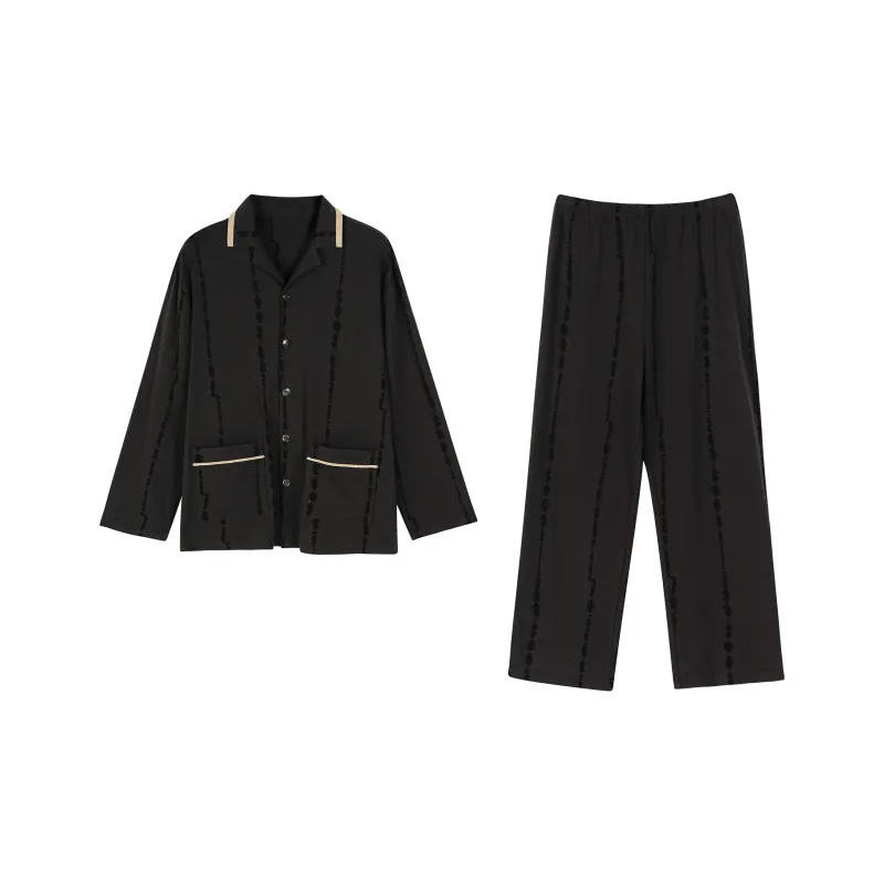 XUANZHITING Men Pajama Sets-0