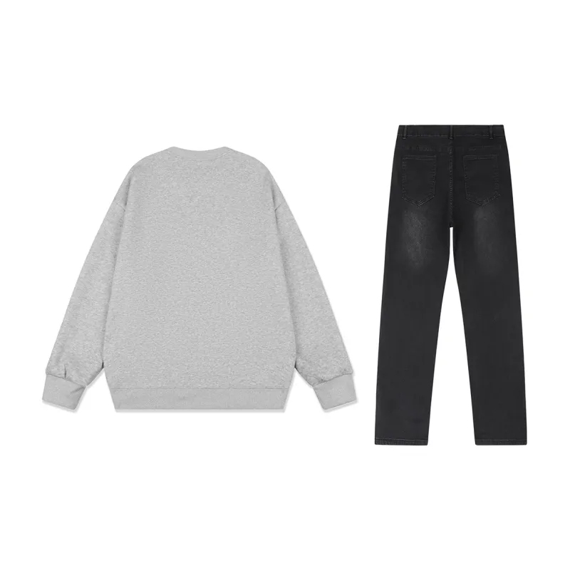 SWAMP AREA Sweatshirt Sets Unisex-26