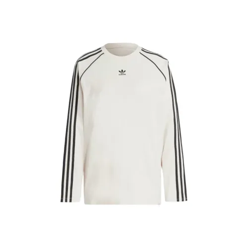 Adidas Originals Long Sleeve Long-sleeve Top T-Shirts Women's Beige