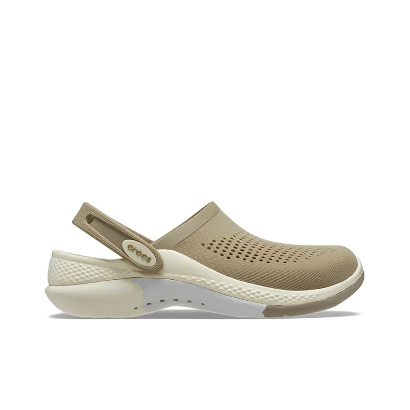 Crocs LiteRide 360 Ombre Marbled Clogs 'Khaki Bone'-1