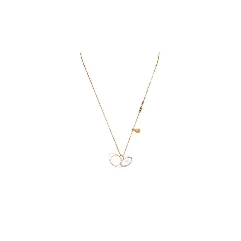 Swarovski Eye Gemstone Pendant Necklace-2