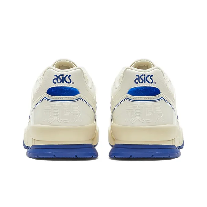 Asics Gel Spotlyte Low V2 Low Top Vintage Basketball Shoes Unisex White Blue-5