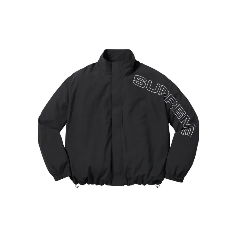 Supreme Spellout Embroidered Track Jacket-14
