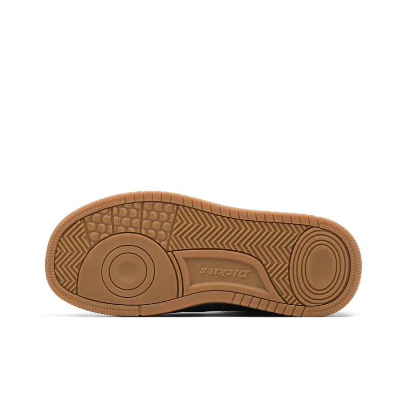 Dickies Anti-Slip And Wear-Resistant Height Increasing Mid-Top Skateboard Shoes Women's Smoke Gray-4