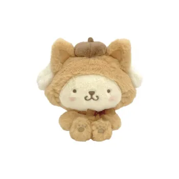 Sanrio Pompompurin NAKAJIMA Kitten Coat Dolls Plush Doll 16cm High