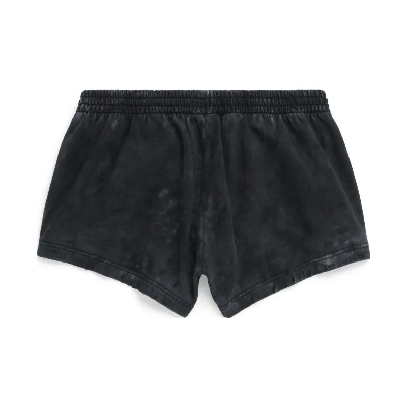 Balenciaga Running Shorts 'Washed Black'-1