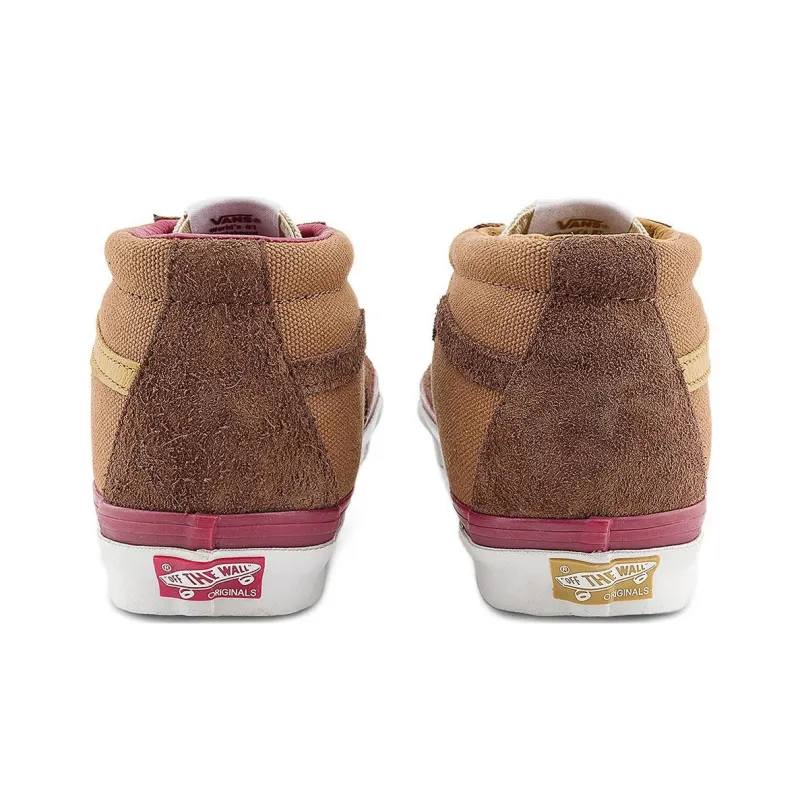 Vans SK8 Mid Lx 'Peanut Butter Jelly Brown'-3