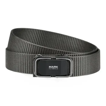 FAIRWHALE Slouchy Design, No Clips Automatic Inward Curling Hair Woven Sports Belts Men's Width 3.4CM