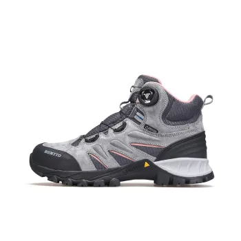 HUMTTO High Top Outdoor Shoes Women's Gray