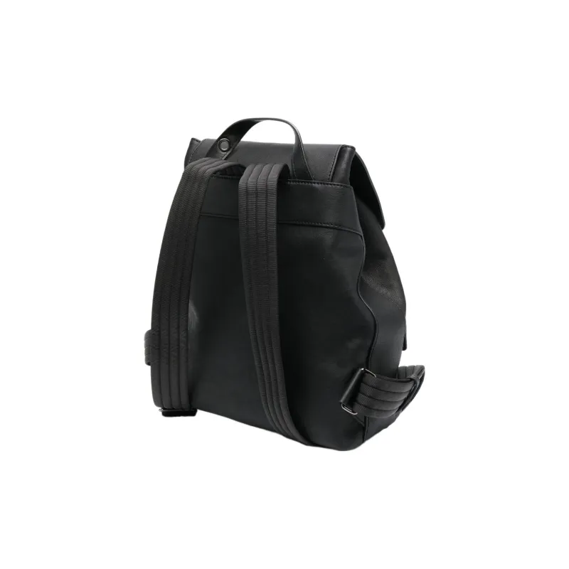 LONGCHAMP 3D Calfskin Backpack Small Size Women's Black-2