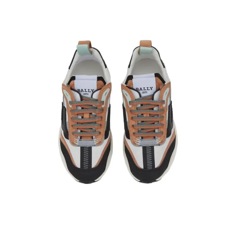 BALLY Holden Leather Low-top Sneakers-2