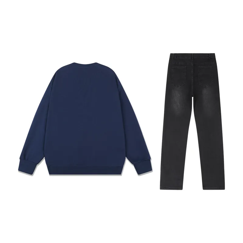 SWAMP AREA Sweatshirt Sets Unisex-30