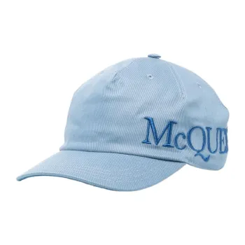 Alexander McQueen Logo Embroidered Baseball Cap